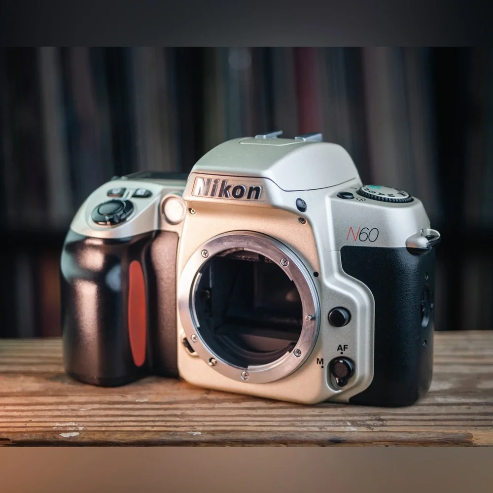 Nikon N60 35mm SLR film camera body only - Picture 1 of 7